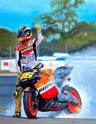 Motorcycle Art - Alan Jones