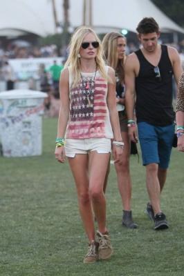 Style star at Coachella Festival 2011