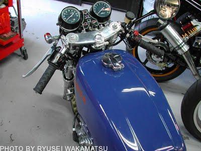 Honda CB 400 Four by Samson Blue