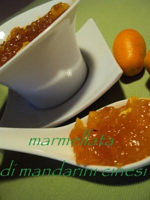 marmellata di kumquat o mandarini cinesi
