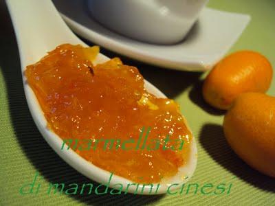 marmellata di kumquat o mandarini cinesi