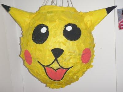 Pokemon-piñatas per il compleanno di Tommy!