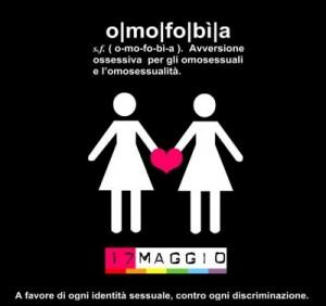 17 Maggio: Giornata Mondiale contro l’Omo e la Transfobia