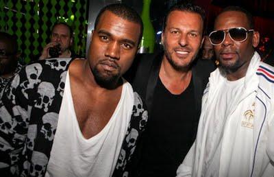 Kanye West e R. Kelly in un Club di Parigi: Possibili collaborazioni future?