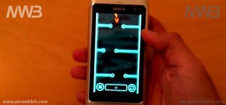 sfruttiamo l'accellerometro di nokia n8 in questo gioco gratuito