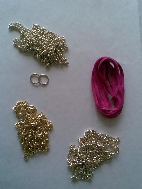 COLLANA CON CATENE COLLANA CON CATENE