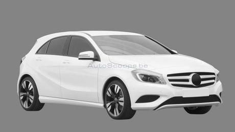 Disegni “rubati” per la nuova Classe A di Mercedes