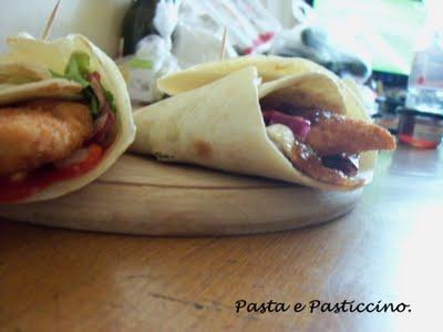 Piadina Snack con Pollo Croccante