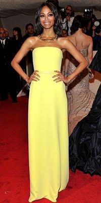 Met Gala 2011 - Color Blocking!