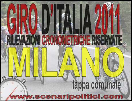 Giro d'Italia 2011: Proiezione MILANO