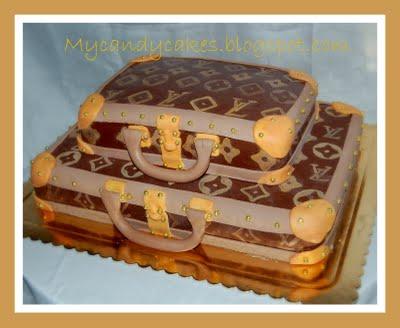 Louis Vuitton Cake-Torta valigia Louis Vuitton