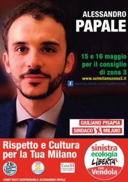 papale-sel-zona3 Comunali a Milano: ora X