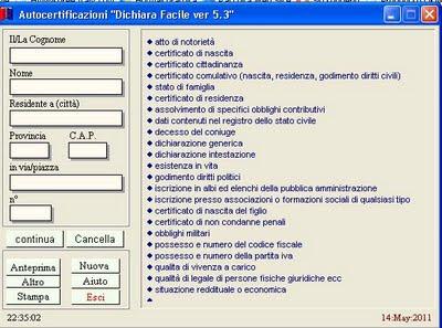 Dichiara Facile: il software gratuito per le autocertificazioni