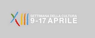 XIII Settimana della Cultura