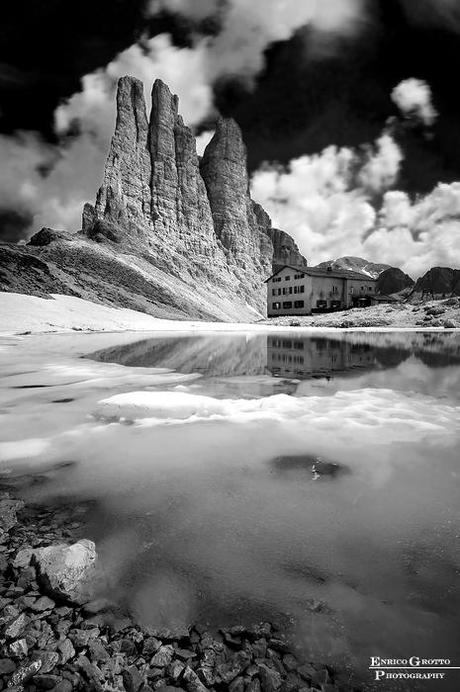 Convertire le foto di paesaggio in bianco e nero