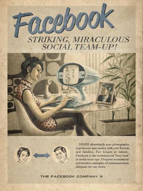 Vintage advertisement of modern technology