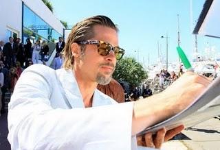 Brad Pitt è in panna a Cannes Brad Pitt è in panna a Cannes
