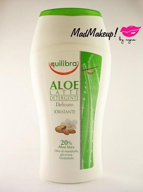 Review: Latte detergente Equilibra all'Aloe Vera