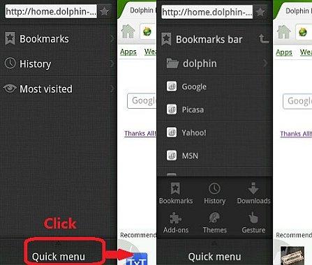[Android] Dolphin Browser Hd 5.0: Disponibile la Beta1 Pubblica