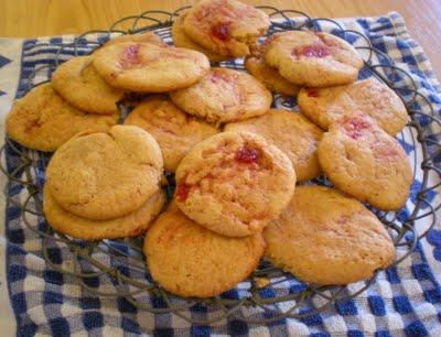 Peanut Butter and jam Biscuits