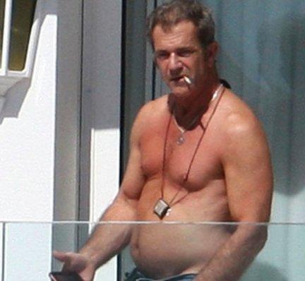 Mel Gibson ingrassato a Cannes?