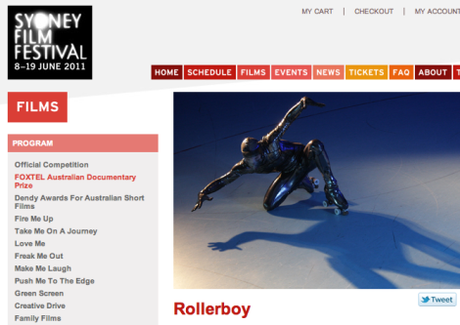 Rollerboy, il film di Jayson Sutcliffe in finale al Sydney Film Festival