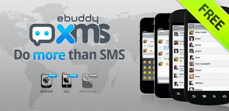  [HOT] Disponibile eBuddy XMS per Android ed iOS, il concorrente di WhatsApp