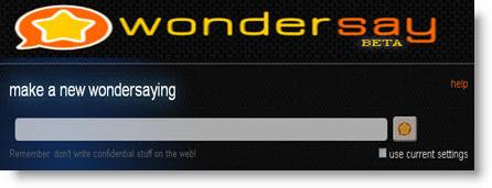 Wondersay: crea messaggi con scritte animate 