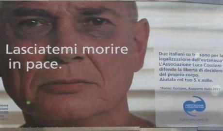 lasciatemi morire in pace Radicali: “Lasciateci morire in pace”, sit in a Montecitorio