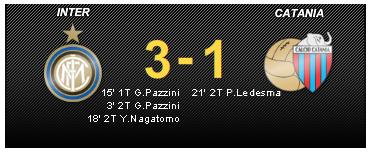Inter-Catania 3-1