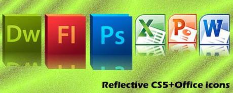 Set icone Adobe CS5 e Office