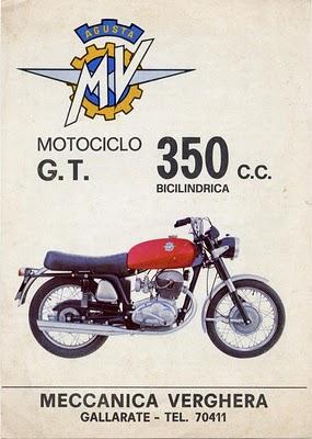Vintage Brochures: MV Agusta 350 Series 1970 - 1974 Vintage Brochures: MV Agusta 350 Series 1970 - 1974