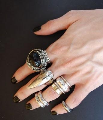 My latest obsession: Half way rings!! My latest obsession: Half way rings!!