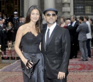 Eros Ramazzotti e Marica Pellegrinelli al Red Carpet di Dolce & Gabbana