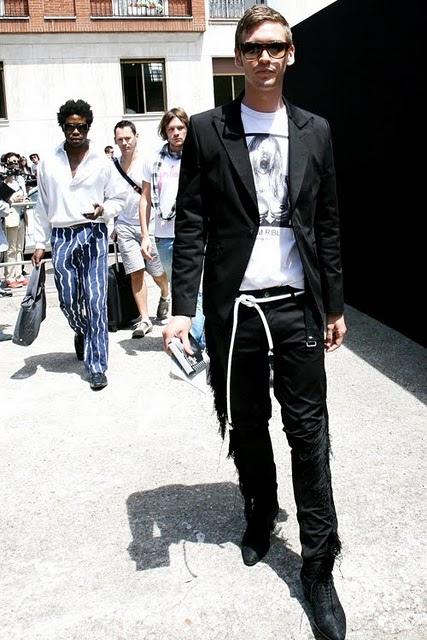 Il Pubblico alla sfilata di DSQUARED2 Menswear Spring Summer 2011 ©5xpro+IMG_5220©