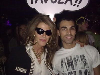 Paolo, Anna e Bryanboy al Moschino Party by Plastic Paolo, Anna e Bryanboy al Moschino Party by Plastic