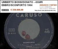 Umberto Bossi incise un 45 giri celato sotto il nome di Donato!