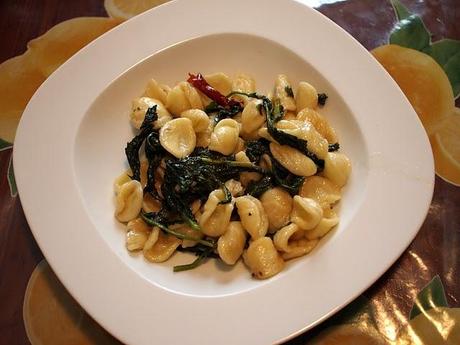 Cucina straveloce: orecchiette con le cime di rapa