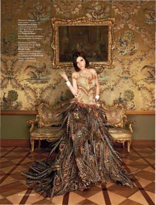 Empire of feelings - Tatiana Cotliar by Jason Schmidt for Vogue Russia March 2011