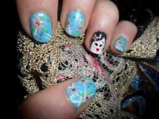Today i have a new nail art for you!
That is my entry for...