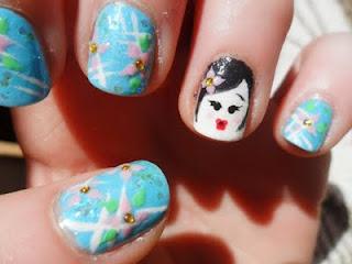 Today i have a new nail art for you!
That is my entry for...