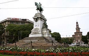 Milano-piazza castello