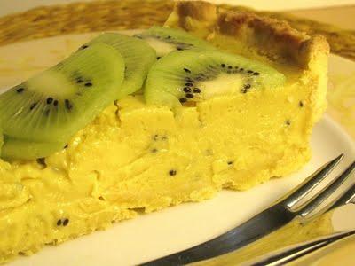 L'ESTATE SI SPECCHIA NELLO STAGNO DI NARCISO - TORTA DI KIWI ALLA CREMA - CREAMY KIWI FRUIT CAKE