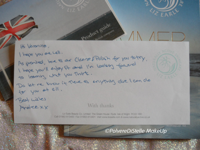 Liz Earle : Un regalo gradito! Liz Earle : Un regalo gradito!