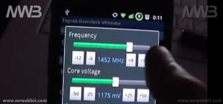 Samsung galaxy android overcloccato Samsung galaxy android overcloccato