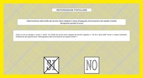 Ecco le schede per votare al referendum di domenica e lunedì prossimi