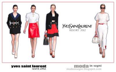 YVES SAINT LAURENT RESORT 2012 YVES SAINT LAURENT RESORT 2012