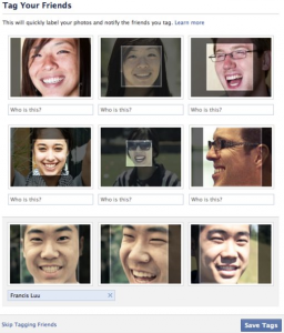 Facebook, arriva il riconoscimento facciale