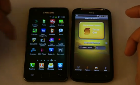 Galaxy S2 VS Sensation: videoconfronto by HDblog kl