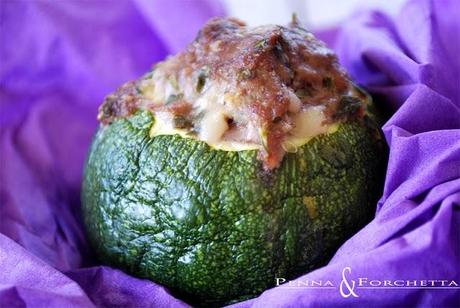 Zucchine ripiene Zucchine ripiene